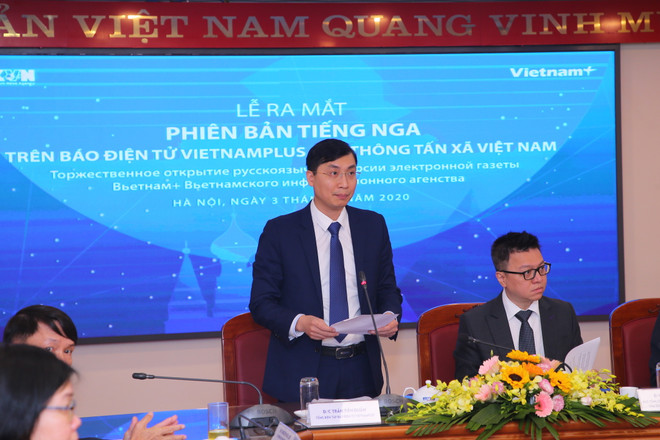 Báo Điện tử VietnamPlus chính thức ra mắt phiên bản tiếng Nga ảnh 3