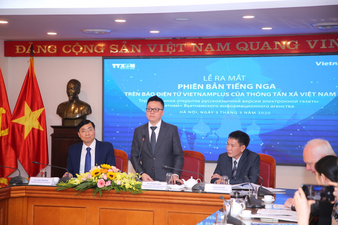 Báo Điện tử VietnamPlus chính thức ra mắt phiên bản tiếng Nga ảnh 2
