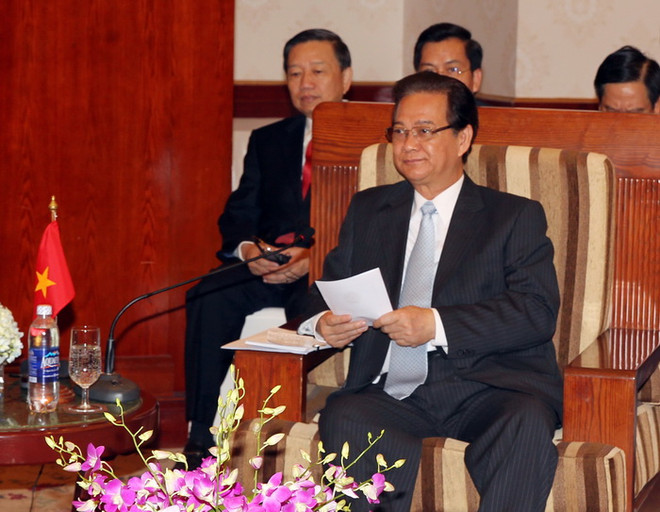 Thủ tướng tiếp xúc song phương bên lề Hội nghị MRC ảnh 1