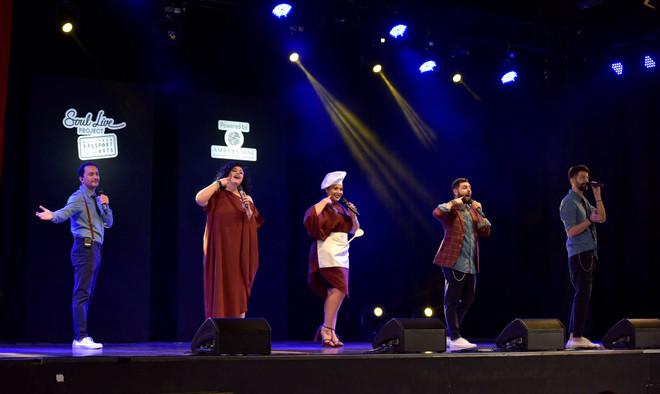 Khán giả thích thú với màn trình diễn ‘Hồ trên núi’ của nghệ sỹ Italy ảnh 4