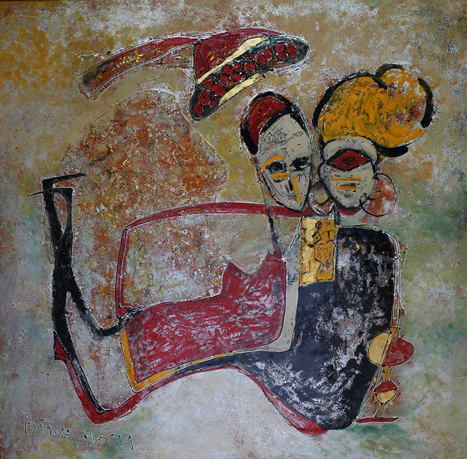 Triển lãm 'Niêm hoa' của nhóm G39: Khi vẽ một bông hoa cũng là thiền ảnh 5