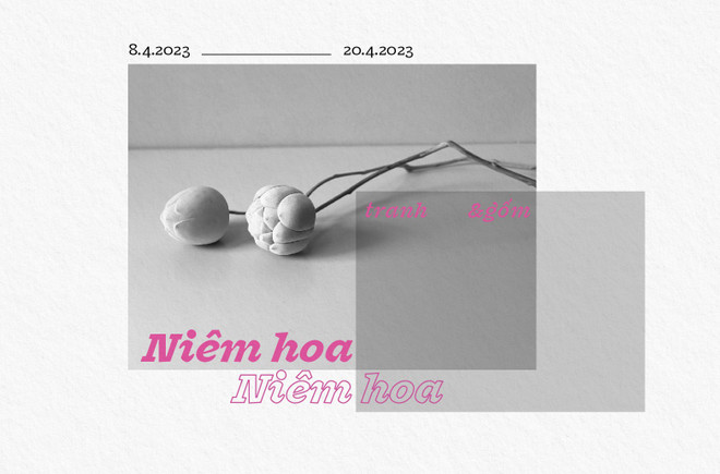 Triển lãm 'Niêm hoa' của nhóm G39: Khi vẽ một bông hoa cũng là thiền ảnh 1