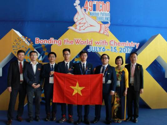 Việt Nam đạt thành tích kỷ lục tại kỳ thi Olympic Hóa học quốc tế 2017 ảnh 1