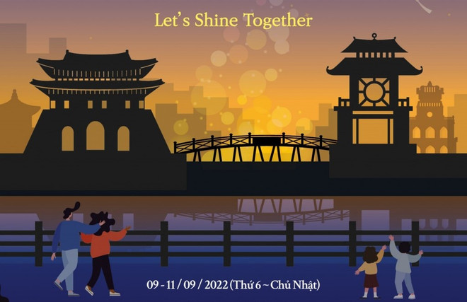 Đèn lồng truyền thống Việt Nam-Hàn Quốc thắp sáng phố đi bộ Hoàn Kiếm ảnh 1