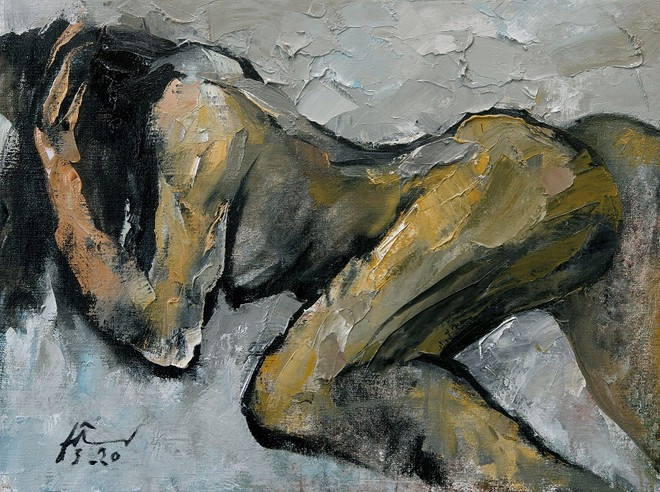 Vẽ lên “T.O.A.N” những nét trầm của người nghệ sỹ trong mùa dịch ảnh 3