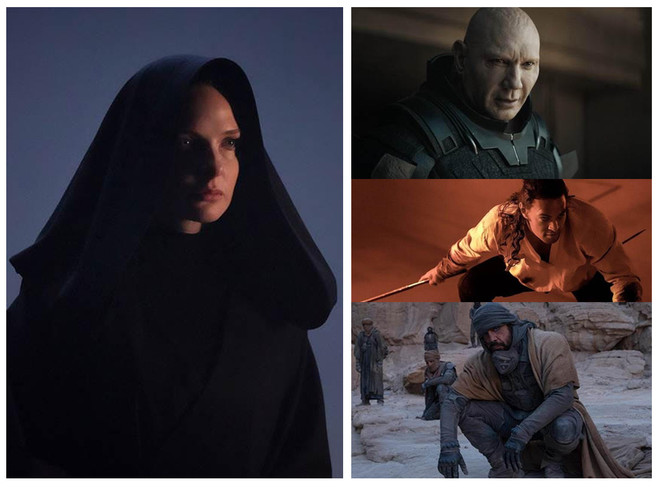 "Dune" (2020) có sự góp mặt của những cái tên đình đám ở Hollywood như: Rebecca Ferguson, Jason Momoa, Javier Bardem, Dave Bautista (Ảnh: Nhà phát hành) Dune tung trailer đầu tiên, Hans Zimmer làm lại nhạc của Pink Floyd ảnh 2