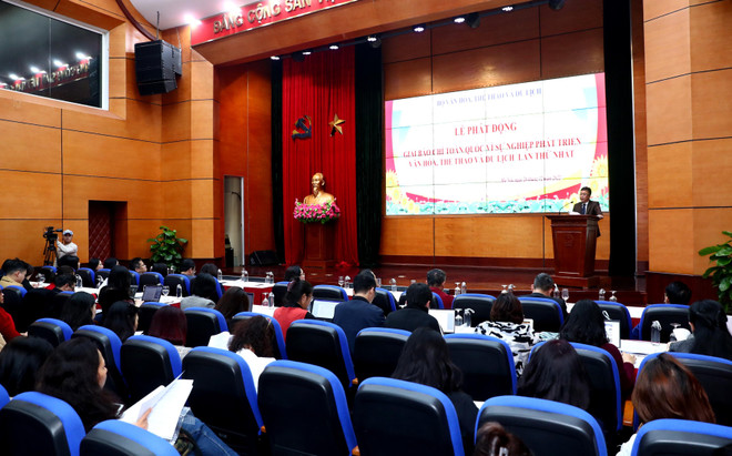 Bộ VHTTDL phát động giải báo chí vì sự nghiệp phát triển của ngành ảnh 1