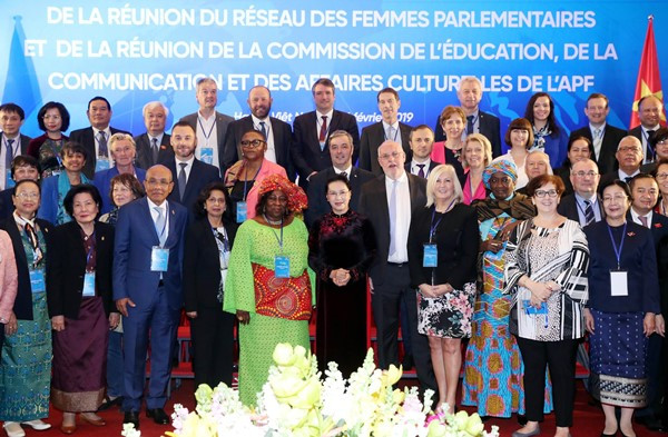 Khai mạc hội nghị của Liên minh Nghị viện Pháp ngữ tại Việt Nam ảnh 1