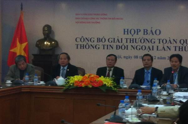 Lần đầu tiên tổ chức giải thưởng toàn quốc về thông tin đối ngoại ảnh 1