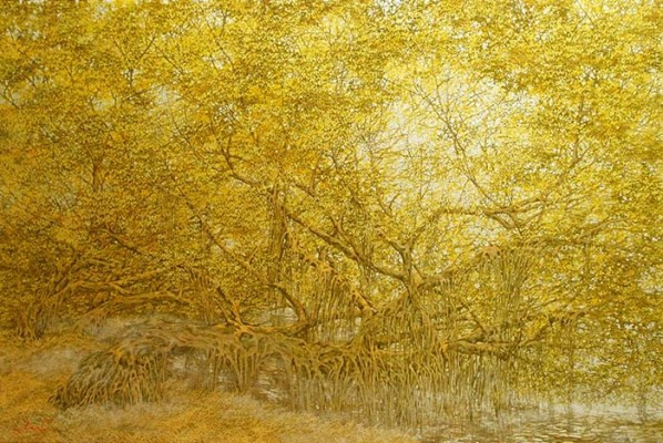 ‘Miền cổ tích’ và cuộc chơi mới với sơn mài của họa sỹ Việt ảnh 3