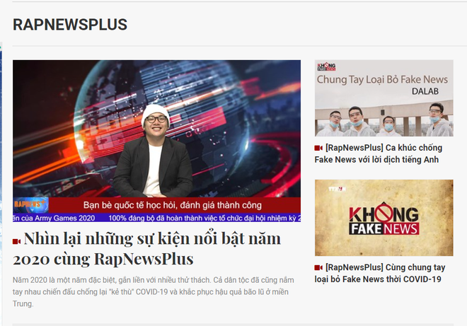 Sản phẩm RapNewsPlus. (Ảnh: Vietnam+) Báo chí Đông Nam Á hiện đại: Chìa khóa để tồn tại là đổi mới sáng tạo ảnh 3