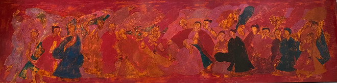 'Dạo bước qua vùng đất của sơn mài' của 10 họa sỹ thành danh ảnh 3