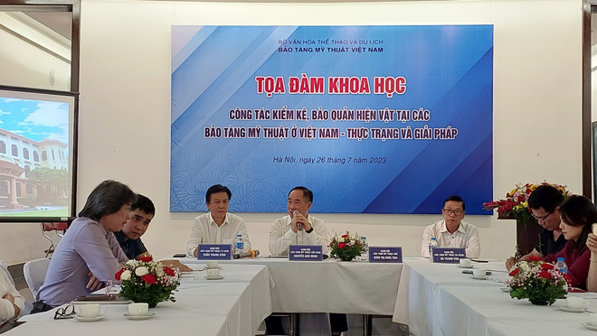 Chăm sóc tốt hiện vật mỹ thuật: Để không còn 'thảm họa' phục chế tranh ảnh 3