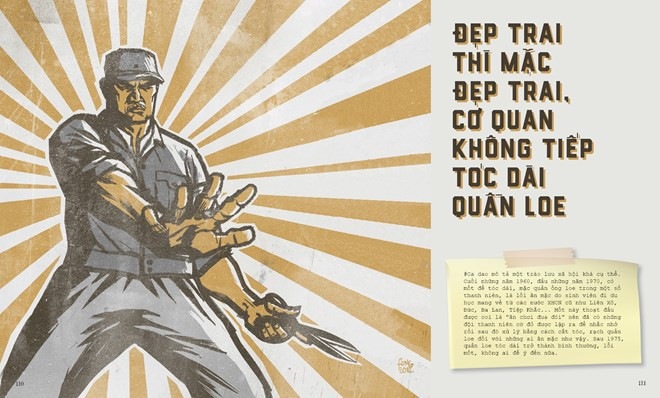 Trở lại quá khứ với loạt tranh ‘Thương nhớ thời bao cấp’ ảnh 1