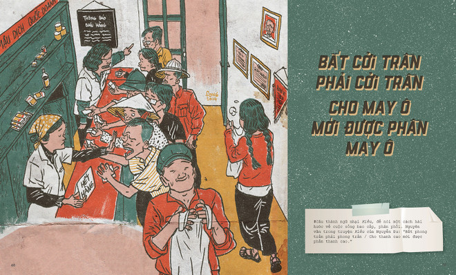 Trở lại quá khứ với loạt tranh ‘Thương nhớ thời bao cấp’ ảnh 2