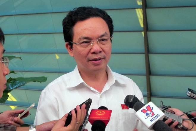 Đại biểu Quốc hội Hoàng Văn Cường, Phó hiệu trưởng Đại học Kinh tế quốc dân. (Ảnh: Đức Duy/Vietnam+) Xã hội hóa giáo dục và lạm thu: Ranh giới mong manh ảnh 1