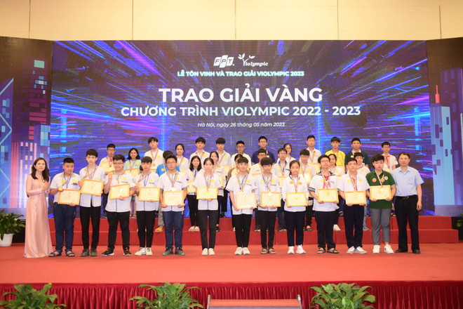 Số học sinh đoạt giải quốc gia Violympic cao kỷ lục trong 16 năm ảnh 1