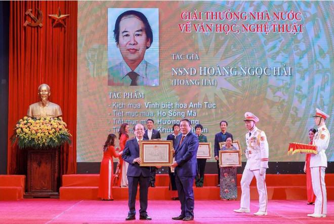 NSND Hoàng Hải: Giữ lửa nghệ thuật từ hơi thở và nhịp sống xứ Thanh ảnh 1