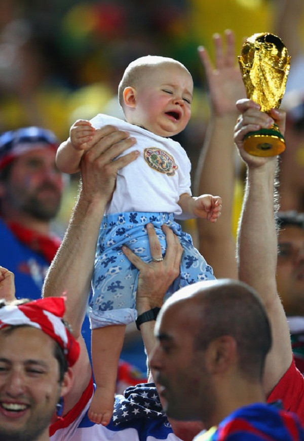 [Photo] Vẻ đáng yêu của các cổ động viên nhí ở World Cup ảnh 7