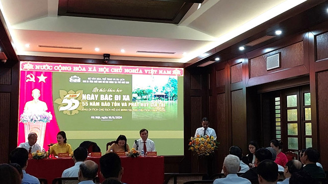 Quang cảnh hội thảo. (Ảnh: Minh Thu/Vietnam+) hoithao.jpg