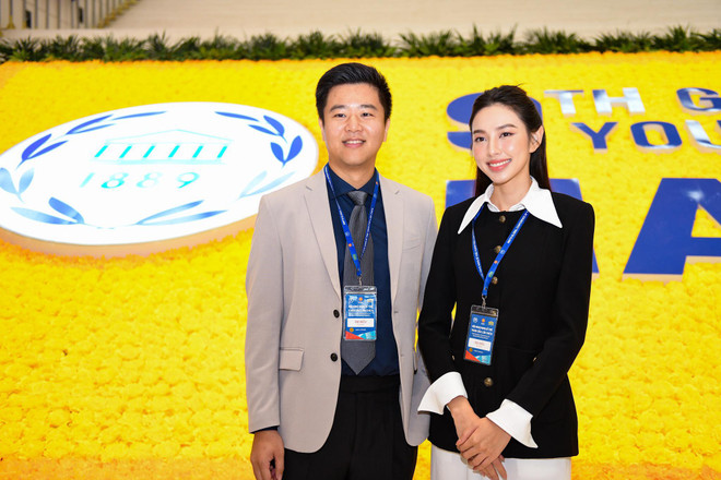 Thùy Tiên, Hứa Kim Tuyền chia sẻ gì tại Hội nghị Nghị sỹ Trẻ Toàn cầu? ảnh 2