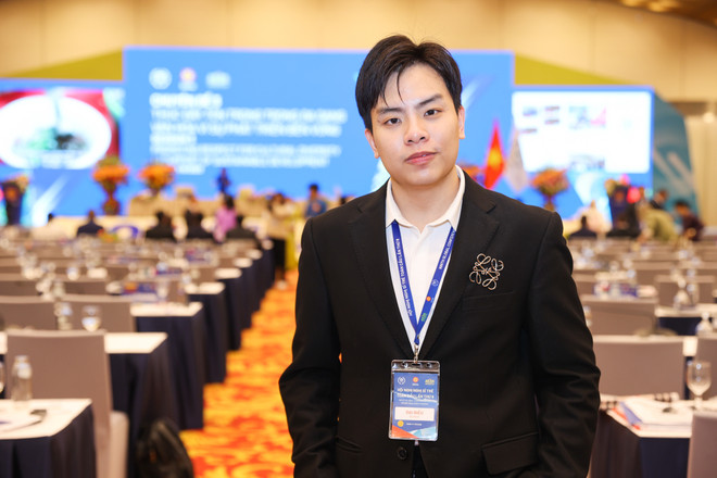 Thùy Tiên, Hứa Kim Tuyền chia sẻ gì tại Hội nghị Nghị sỹ Trẻ Toàn cầu? ảnh 6