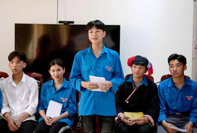 Nhiều học sinh cho biết những thông tin từ chương trình đã giúp các em nhận ra sự bất bình đẳng giới. (Ảnh: PV) Bình đẳng giới dưới góc nhìn của thanh thiếu niên dân tộc thiểu số ảnh 2
