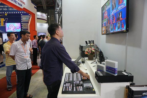 Telefilm 2018 sẽ diễn ra từ ngày 7-9/6 tại Thành phố Hồ Chí Minh. (Ảnh minh họa: TTXVN) 150 đơn vị trong nước và quốc tế tham gia triển lãm Telefilm 2018 ảnh 1