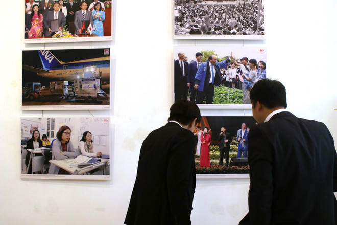 Triển lãm ảnh về hợp tác toàn diện, đa lĩnh vực giữa Việt Nam-Nhật Bản ảnh 6