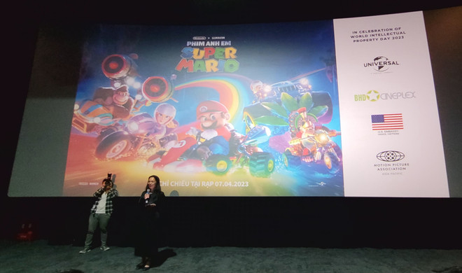 Chiếu phim điện ảnh Mario hưởng ứng Ngày Sở hữu trí tuệ Thế giới 2023 ảnh 3