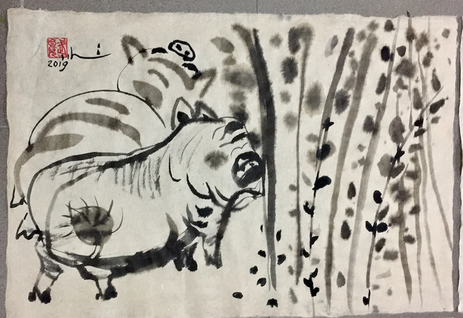 ‘Sắc dó và gốm Hương Canh’: Những sáng tạo từ chất liệu truyền thống ảnh 2