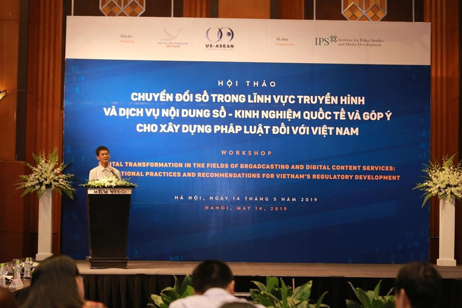 Hội thảo diễn ra sáng 14/5 tại Hà Nội. Đề xuất quản lý loại hình dịch vụ OTT theo khung pháp lý riêng ảnh 2