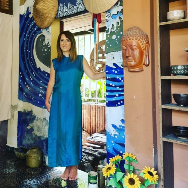 Các nhà thiết kế VN và Italy quảng bá bộ sưu tập 60 áo dài ra thế giới ảnh 2