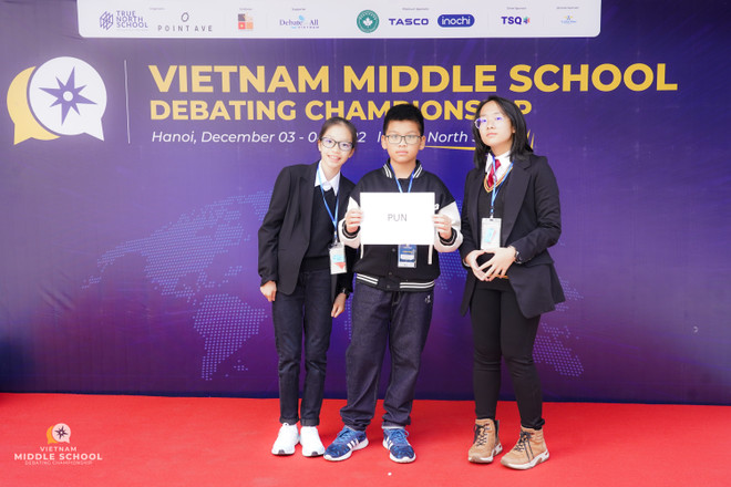 Giải đấu tranh biện dành riêng cho học sinh trung học cơ sở ảnh 1