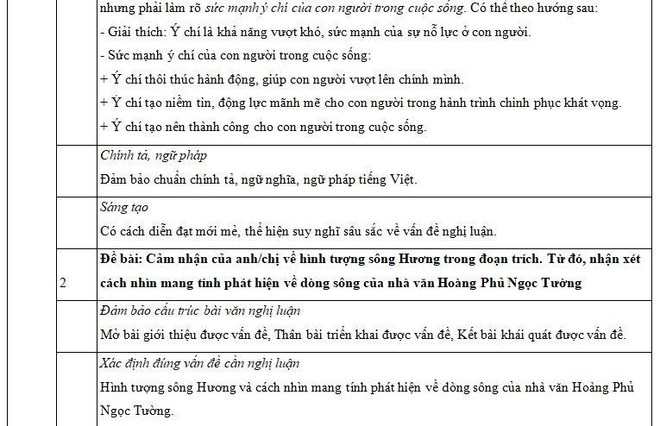 Thi Trung học phổ thông quốc gia: Hướng dẫn giải đề môn Ngữ văn ảnh 4