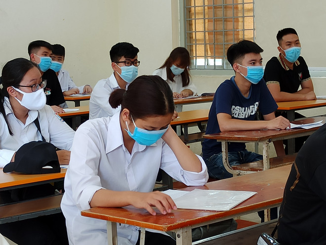 Các trường cho rằng đề thi tốt nghiệp trung học phổ thông cần có tính phân hóa cao hơn. (Ảnh: Phạm Mai/Vietnam+) Trường đại học kiến nghị tăng độ phân hóa đề thi tốt nghiệp THPT ảnh 1