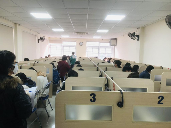 Trên 1.100 thí sinh thi đánh giá năng lực đợt 1 của ĐH Quốc gia Hà Nội ảnh 1