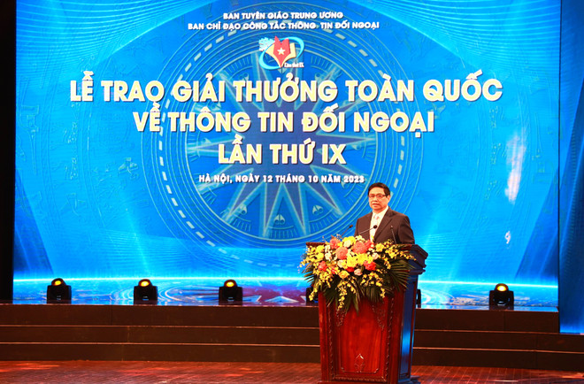 Dấu ấn TTXVN tại Giải thưởng Toàn quốc về Thông tin Đối ngoại lần IX ảnh 1