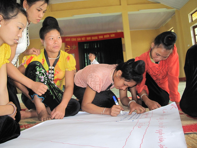 Thú vị với mô hình câu lạc bộ dinh dưỡng của các bà mẹ vùng cao ảnh 2