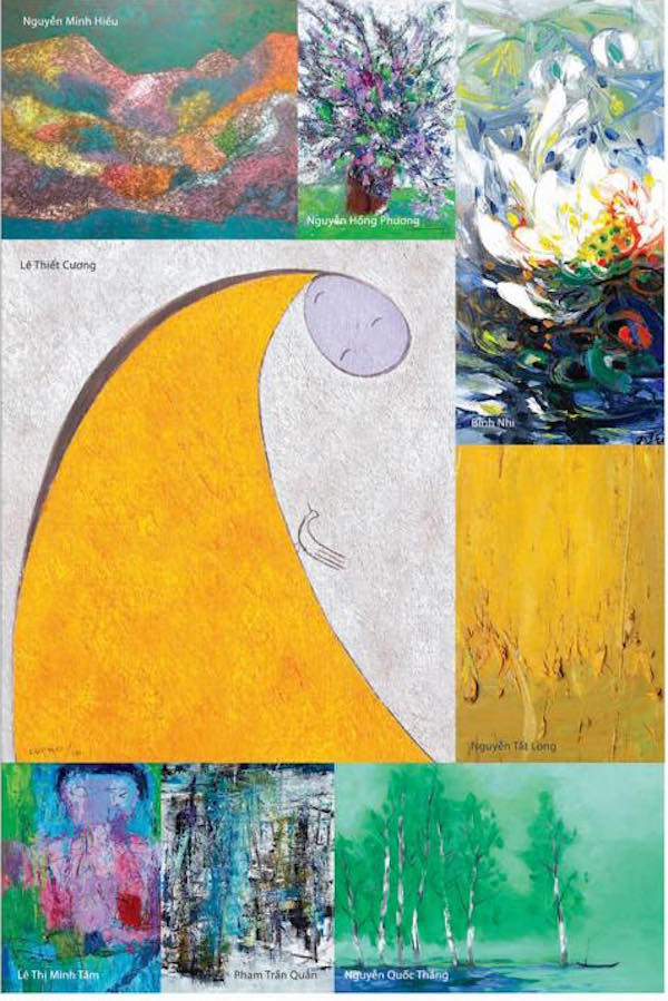 ‘Lê Thiết Cương và Bạn’ dành tặng tiền đấu giá tranh cho quỹ từ thiện ảnh 2