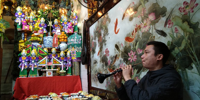 Tết Thượng nguyên Đền Dâu: Không gian thiêng để thực hành hát văn ảnh 12