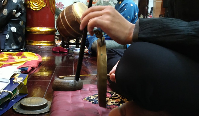 Tết Thượng nguyên Đền Dâu: Không gian thiêng để thực hành hát văn ảnh 10