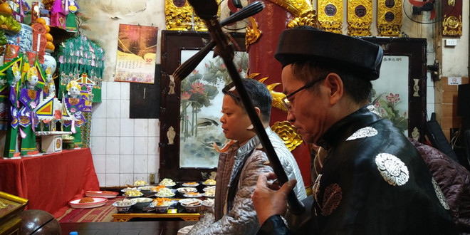 Tết Thượng nguyên Đền Dâu: Không gian thiêng để thực hành hát văn ảnh 13