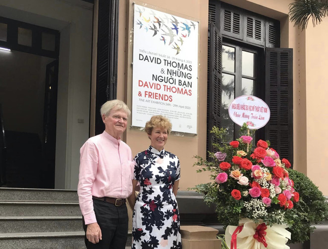 Nghệ sỹ David Thomas: Dùng nghệ thuật để xoa dịu nỗi đau chiến tranh ảnh 4