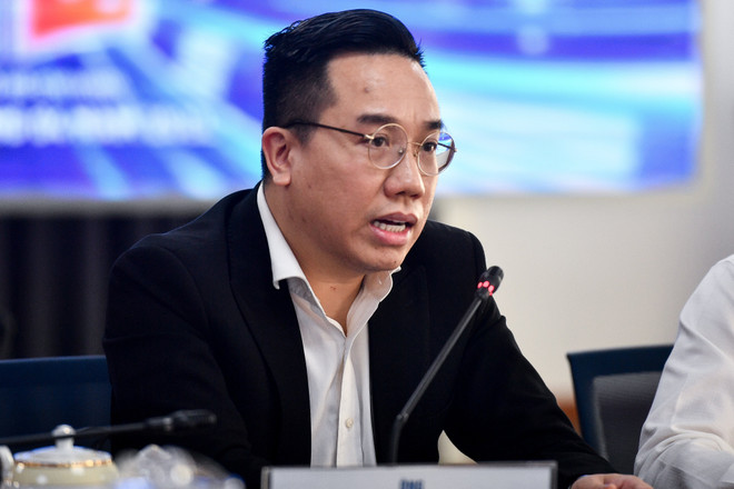 Ông Nguyễn Nguyên, Cục trưởng Cục Xuất bản, In và Phát hành. (Ảnh: PV/Vietnam+) Phát triển ngành xuất bản đa nền tảng để thúc đẩy văn hóa đọc ảnh 2