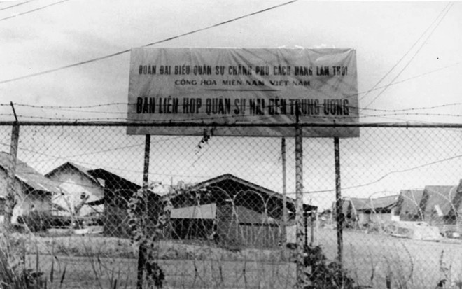 Nơi ở của đoàn Chính phủ Cách mạng lâm thời Cộng hòa miền Nam Việt Nam tại Trại Davis. (Ảnh tư liệu) Đại úy Phạm Văn Lãi và những giây phút không thể quên tại Trại Davis ảnh 2