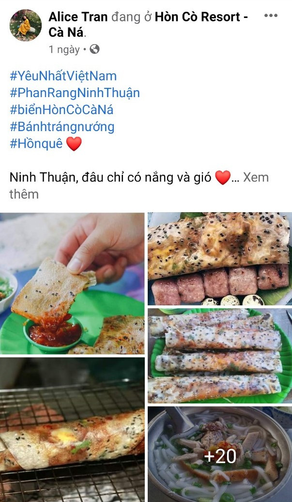 Chiến dịch mong muốn vẽ bản đồ ẩm thực Việt Nam qua chia sẻ của các thành viên về đặc sản vùng miền. (Ảnh: Minh Thu/Vietnam+) Chiến dịch cộng đồng lan tỏa tình yêu với ẩm thực vùng miền ảnh 1
