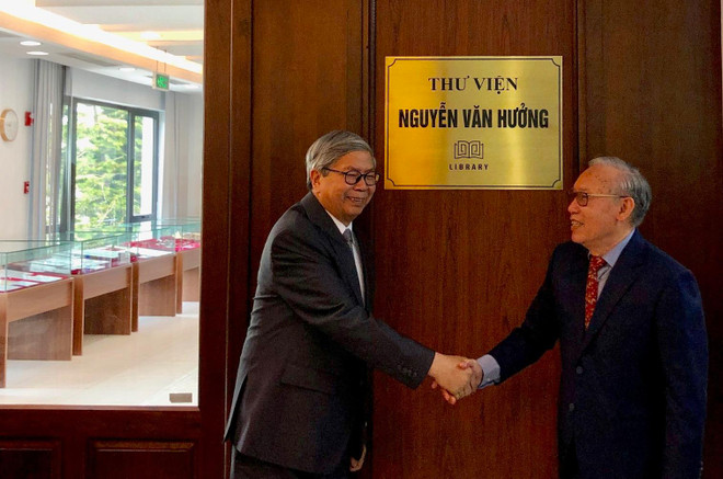 Thư viện Nguyễn Văn Hưởng lưu trữ hơn 10.000 tư liệu về chiến tranh ảnh 1