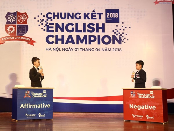 Chung kết English Champion 2018: Lần đầu tiên thi tranh biện ảnh 1