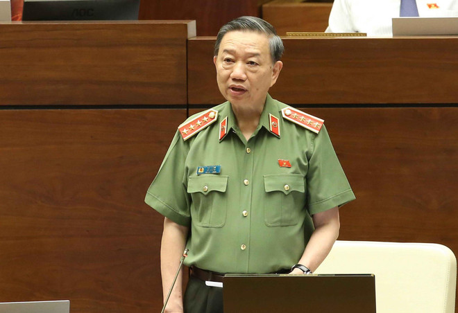 Bộ trưởng Bộ Công an Tô Lâm. (Ảnh: TTXVN) Bộ trưởng Tô Lâm: Đối tượng gian lận thi cử là loại tội phạm mới ảnh 2